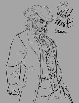 halfbody sketch