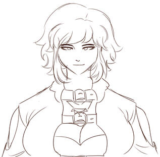 bust sketch