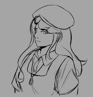 bust sketch